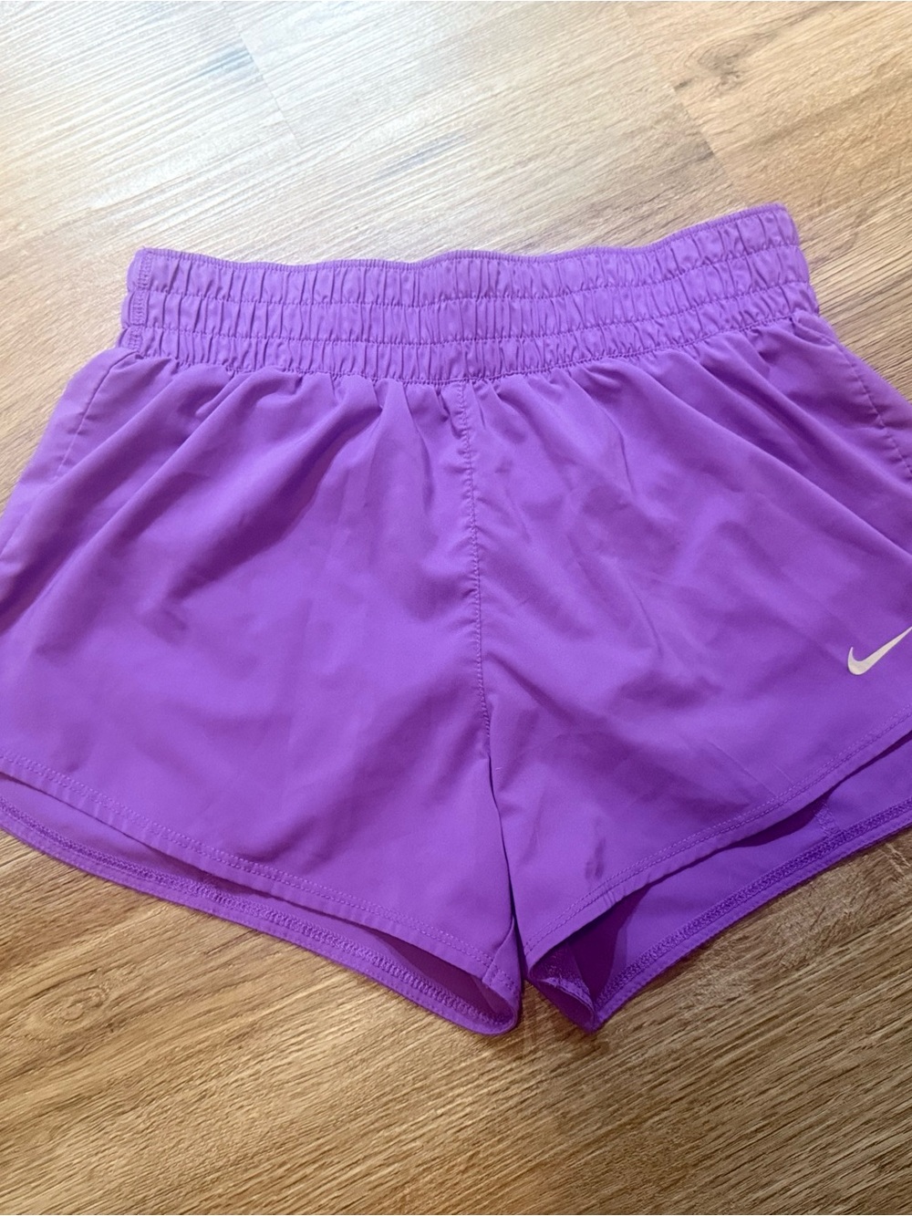 Nike Women's Bright Purple Athletic Running Shorts